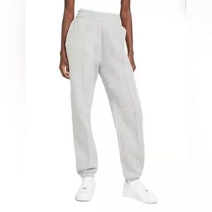 NWT Nike Women's Sportswear Essential Collection Fleece Pants - Grey